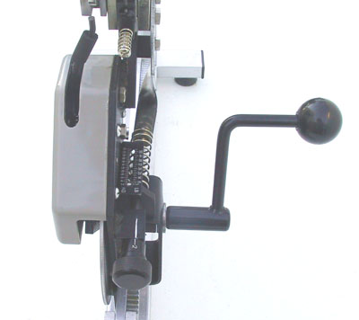 Reversible crank handle