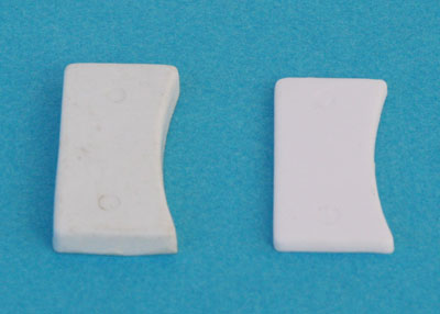 Flat plastic paddings - Smart series